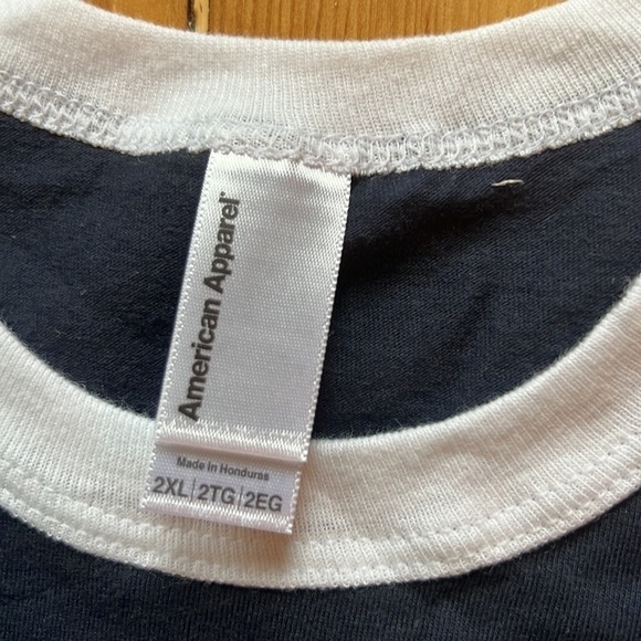 AMERICAN APPAREL Men’s Hawaii Island Beach Tee Shirt 100% Cotton XXL Brand New - Picture 6 of 10